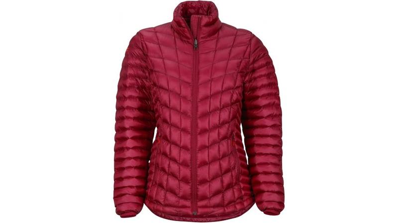 ├登山樂┤美國Marmot 女 修身Marmot Featherless 保暖外套 # 78660-6817 大理花紅