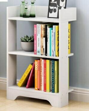 書櫃書架簡約現代小書架落地簡易置物架臥室組合學生用桌上省空間 YDL