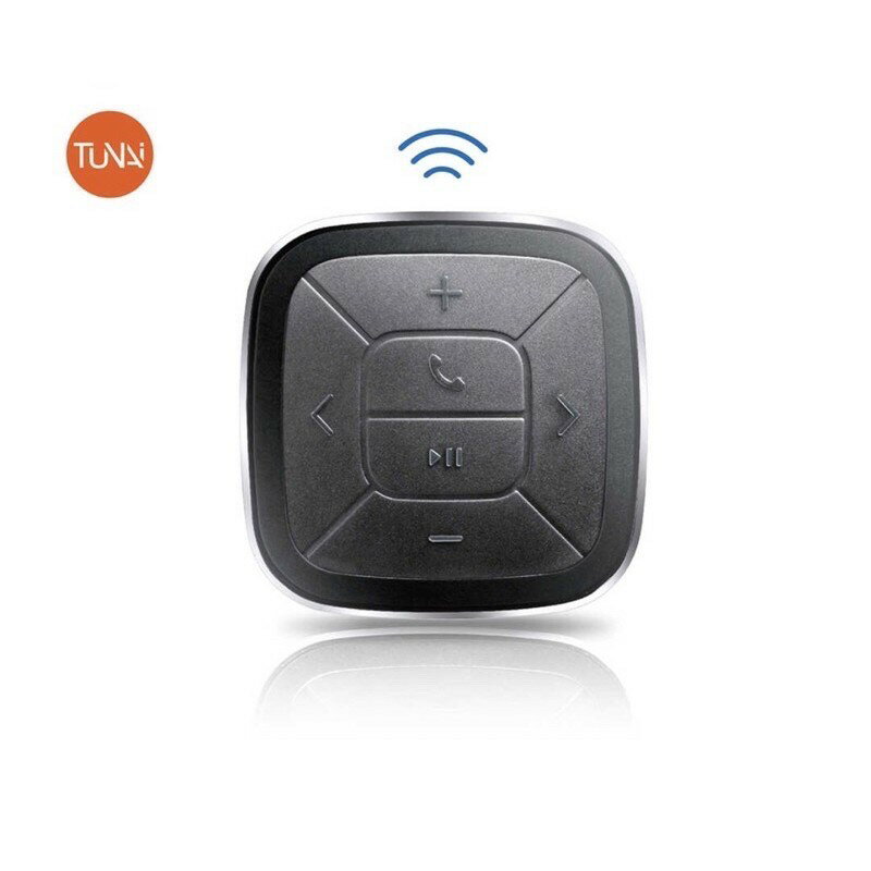 TUNAI BUTTON 藍牙手機遙控器 (附汽車/單車固定座) 翻頁 音樂控制