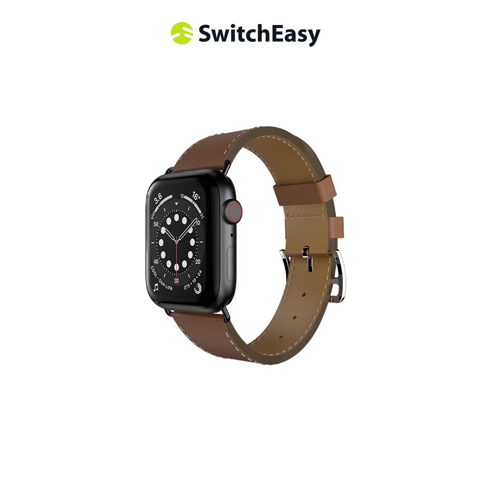 SwitchEasy 魚骨牌 Apple Watch Classic 真皮錶帶