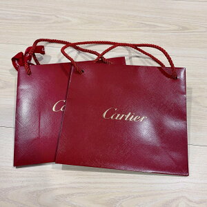 (Little bee小蜜蜂精品)Cartier卡地亞 專櫃提袋/品牌提袋 (商品加購or單買)