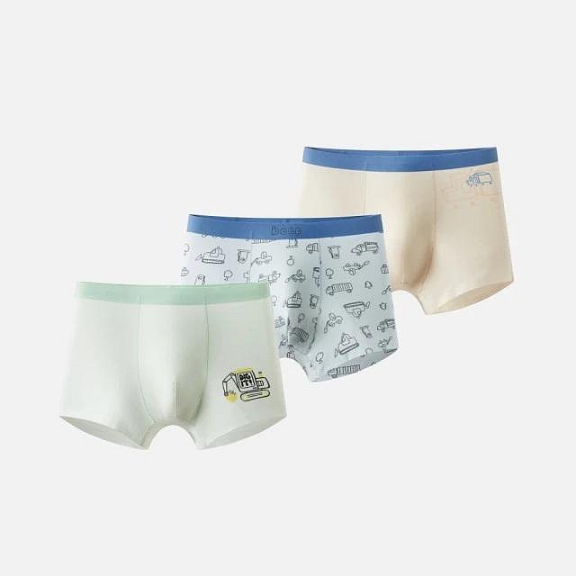 shengters 盛特士天絲汽車之家男童平角褲-三條入140CM(6952699821470) 417元