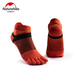 Naturehike挪客五指襪 男女短筒跑步coolmax吸濕運動襪馬拉松襪子