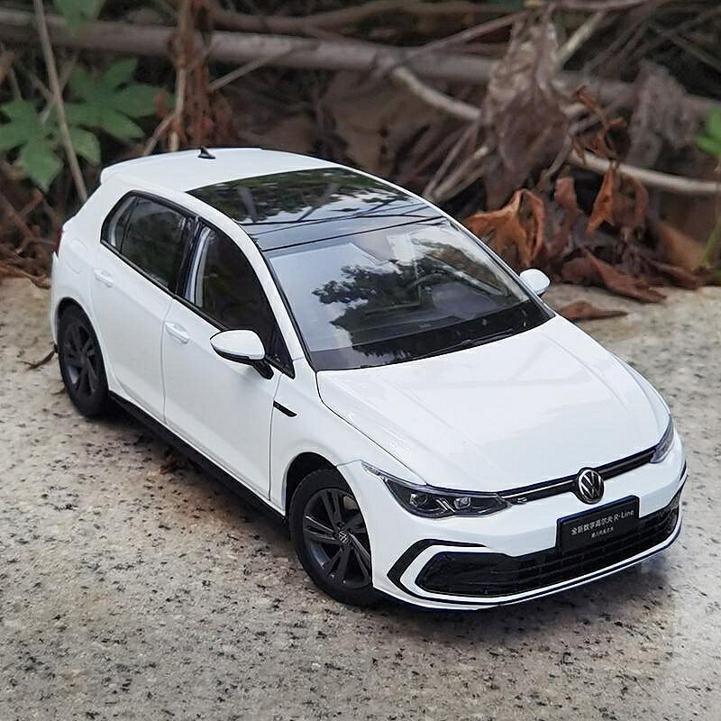 模型車 合金原廠 1:18 一汽 大眾 高爾夫 8代汽車模型車模節日送男朋友