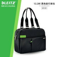 德國 LEITZ 多功能收納商務包 6018 13.3吋黑色旅行背包 / 個 旅行包 電腦包 筆電包 辦公包 公事包