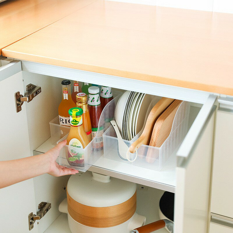 L型透明書架【Y035】台灣出貨 居家  廚房收納架 鍋架 雜誌架 置物架 文件架 文件盒 收納盒 桌面收納整理盒 2