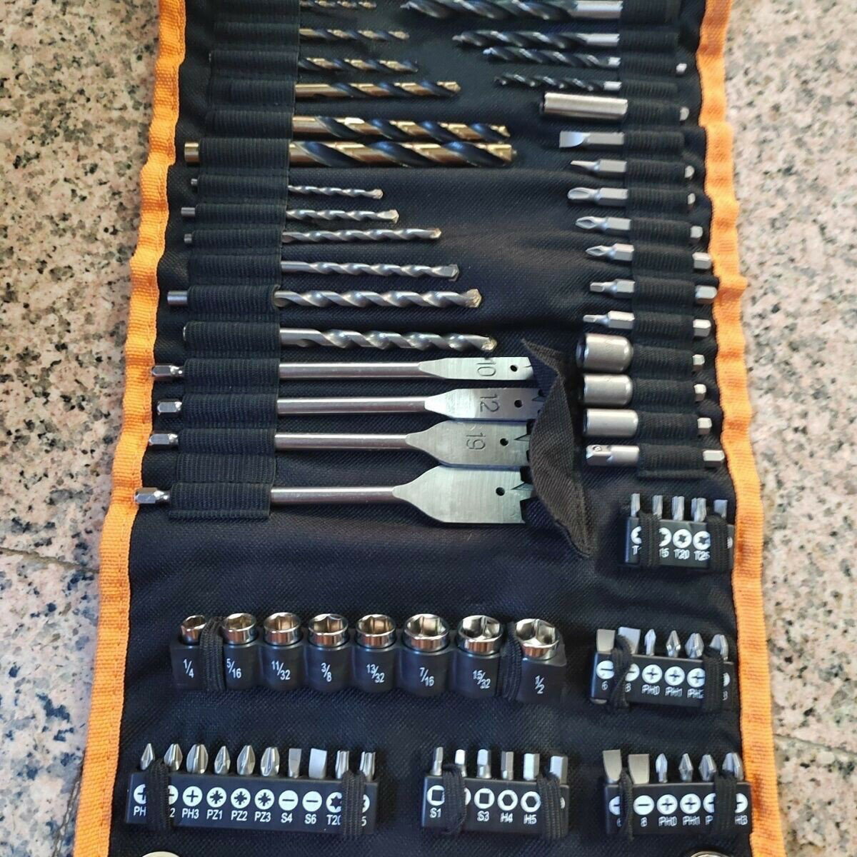 德國進口大有電鉆附件73件套電動工具開孔器沖擊螺絲批頭鉆頭套裝【亞德機械五金家居】