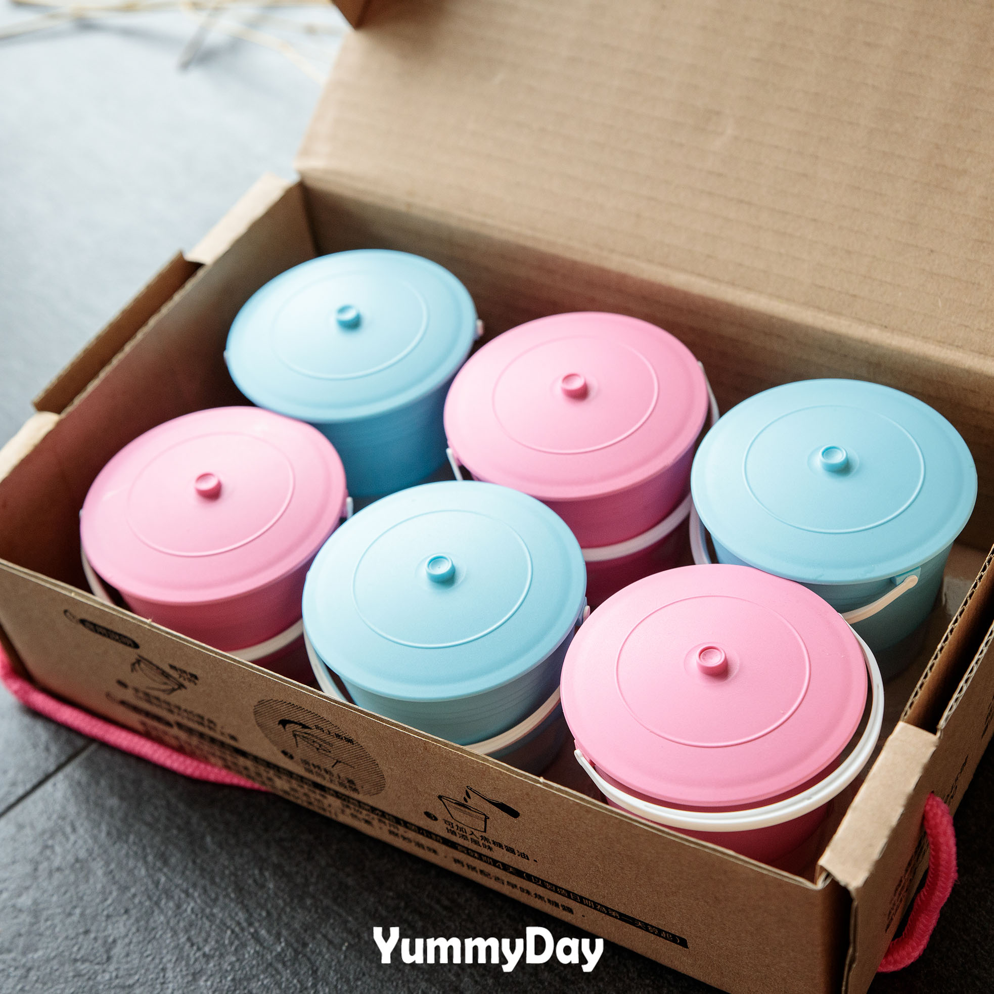 荷包蛋布丁(盒/6入裝)★療癒系甜點★水桶造型荷包蛋布丁【木匠手作】 4