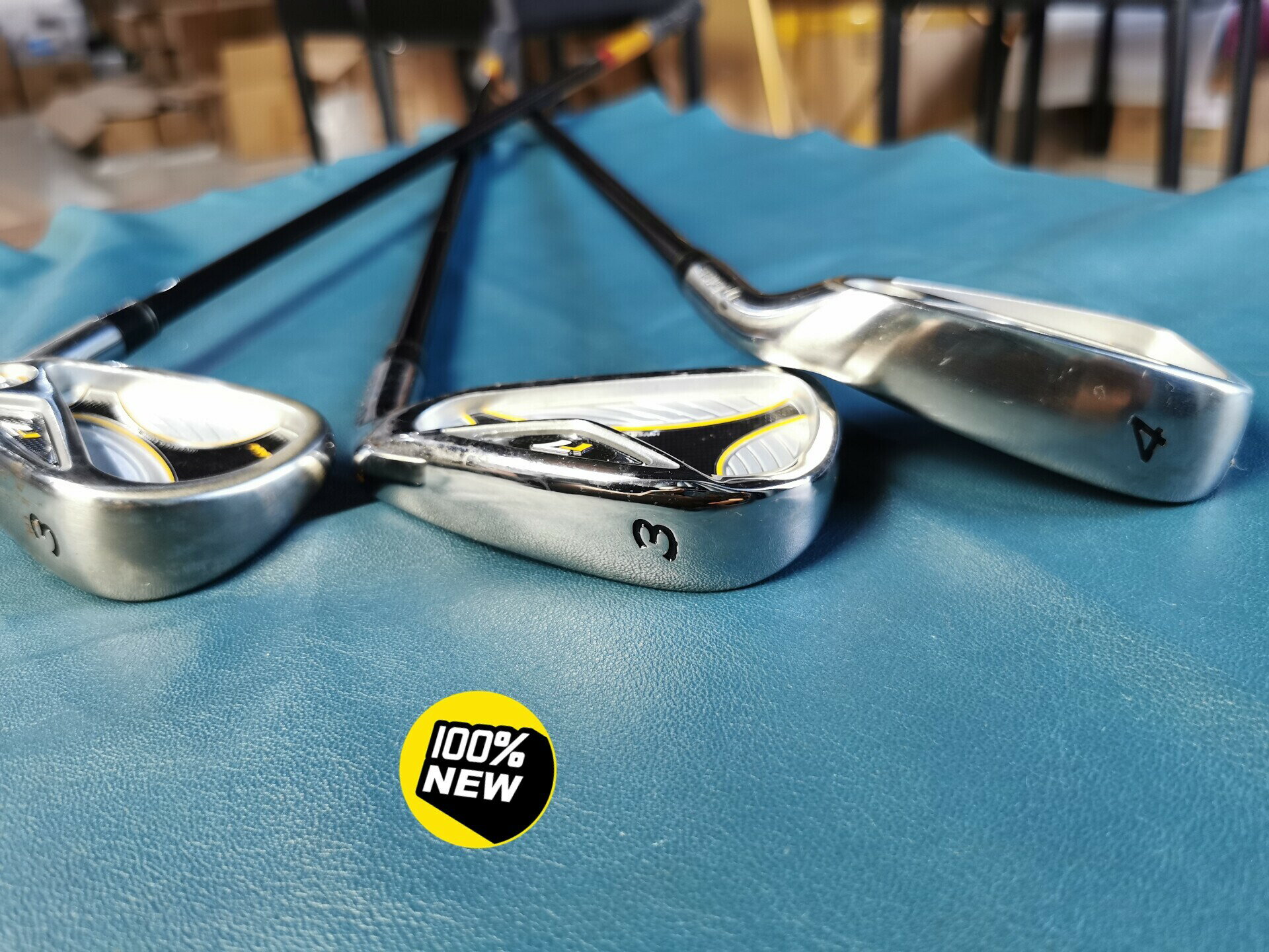 正品全新TAYLORMADE R7 3號4號碳素桿身長鐵桿 防右曲設計 R級碳素桿身 未使用【Snowbelle優選】