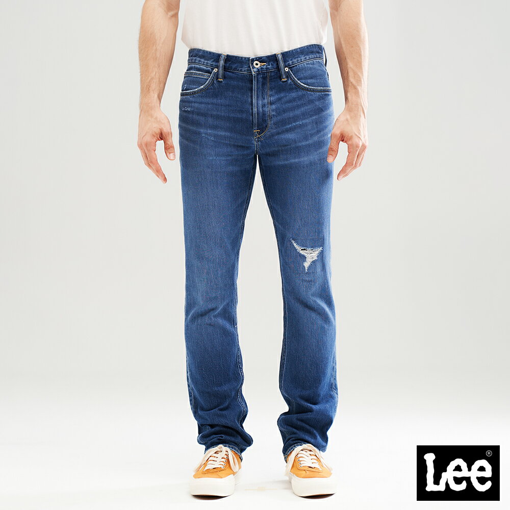Lee 723 涼感低腰合身直筒牛仔褲 男 101+ Jade Fusion