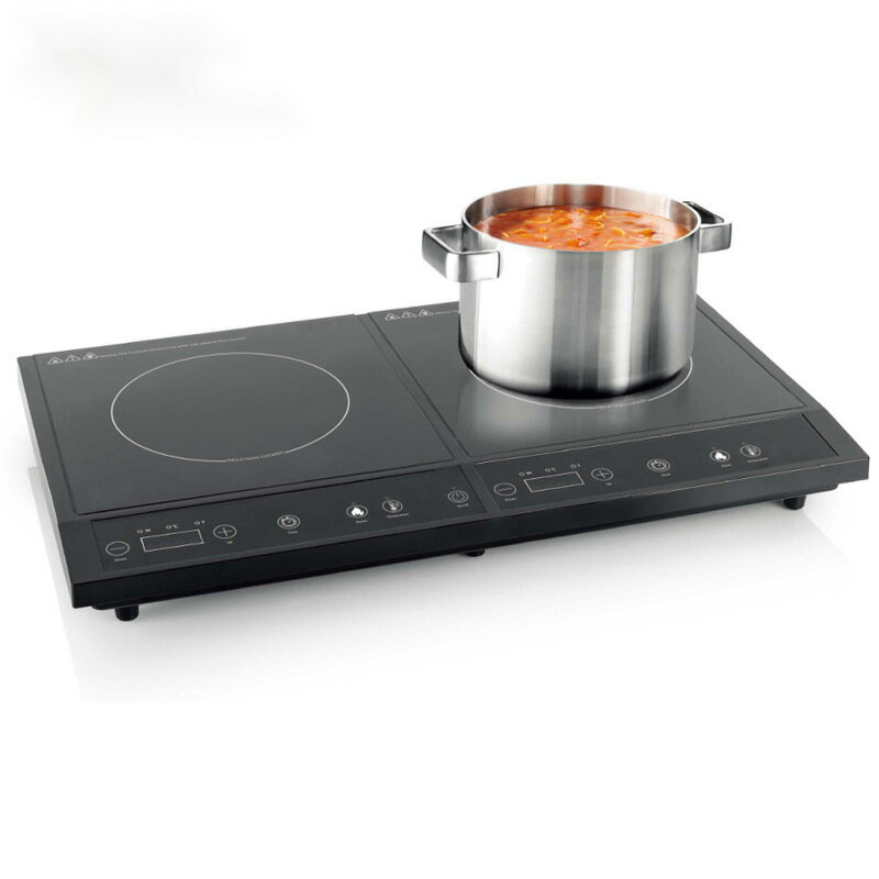 亞馬遜110V智慧雙頭電磁爐家用多頭電爐電磁灶Induction cooker【北歐家居生活】