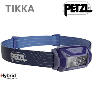 Petzl TIKKA 頭燈 350流明 頭燈/登山露營/戶外照明 E061AA01 藍色