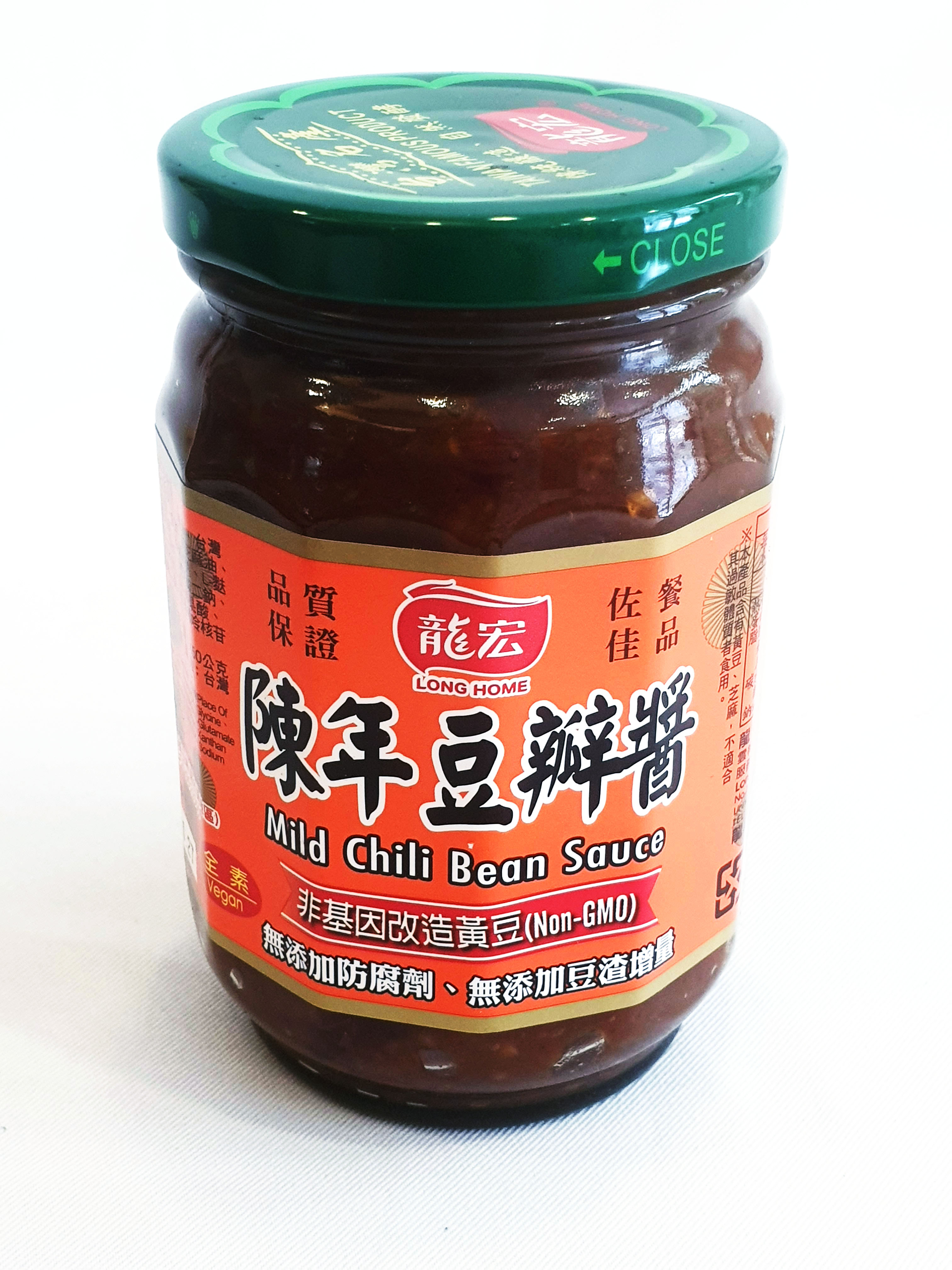 龍宏 陳年豆瓣醬 450公克/罐 (台灣製造)