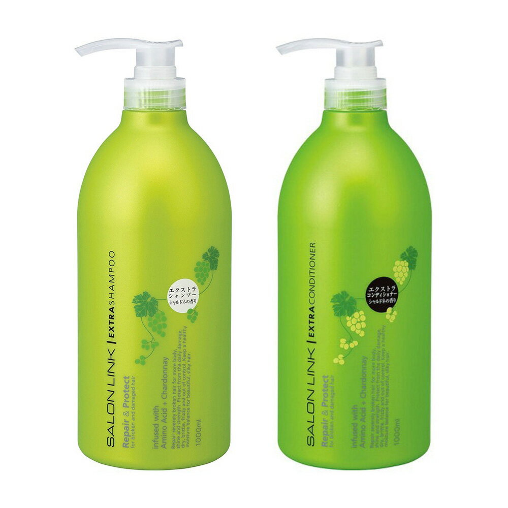 日本 熊野 KUMANO 沙龍級 洗髮精 潤髮乳 夏多內葡萄香 1000ml