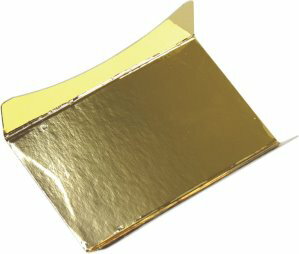【配KOP袋零售量】餅乾底卡:金銀雙面/ 100個