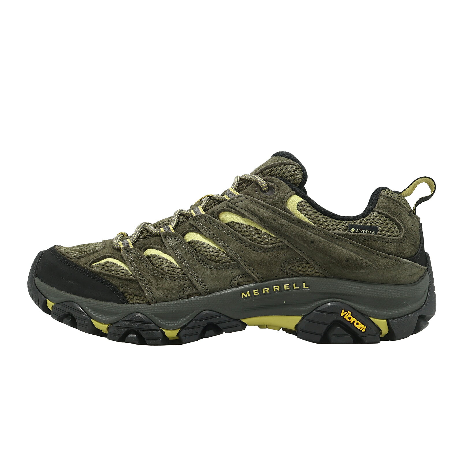 Merrell 登山鞋 Moab 3 GTX 男鞋 綠 防水 戶外 黃金大底 ML00005397