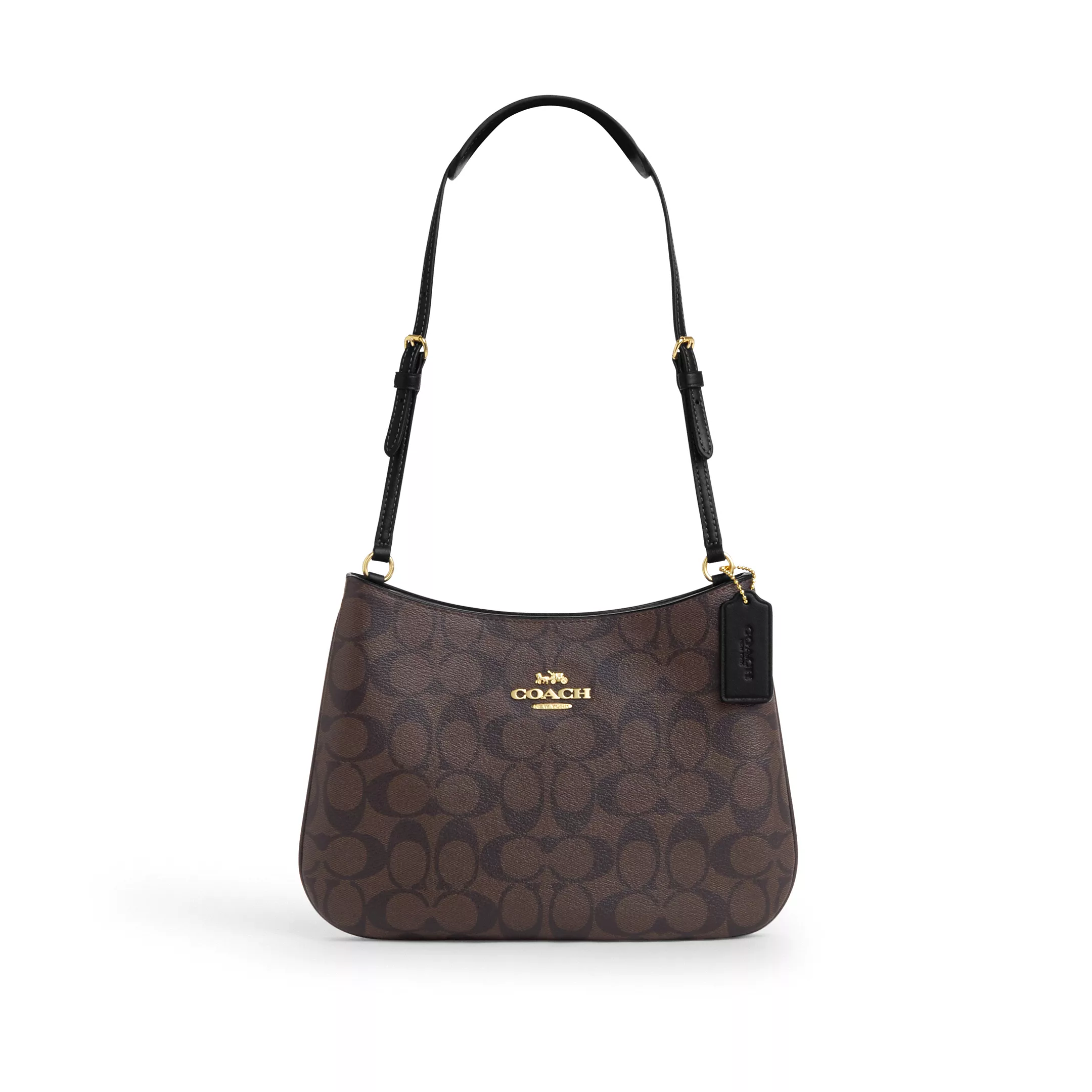 精選★COACH Penelope 27 經典印花拉鍊 中號手提斜挎單肩包 CO953(預購)~【母親節禮物★菲尼斯 國際精品3折起 春夏新品 換季下殺】