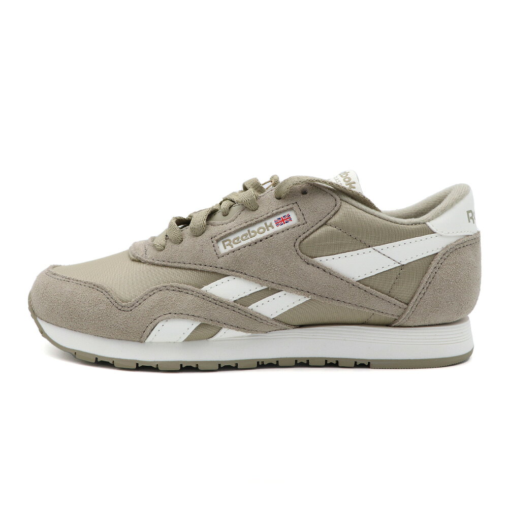 Reebok Classic Nylon 棕白 麂皮 焦糖底 運動 休閒鞋 男女款 B5414 (100205112259)