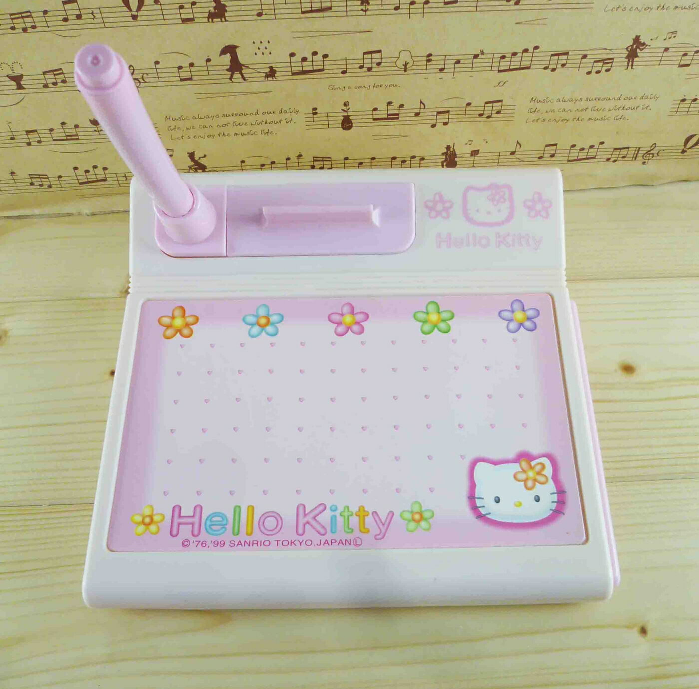 【震撼精品百貨】Hello Kitty 凱蒂貓 桌上型白板文具組-粉色 震撼日式精品百貨