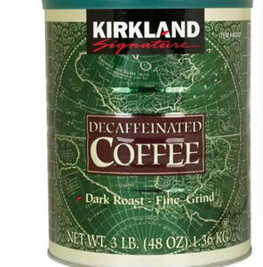 [COSCO代購4] D146242 Kirkland Signature 科克蘭 減咖啡因深焙濾泡式咖啡 1.36公斤