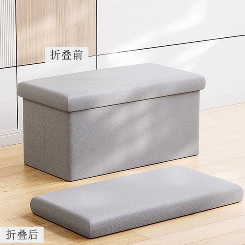 长条沙发凳成人收纳凳折叠椅子换鞋子耐用收纳箱换鞋凳门口可坐py6071