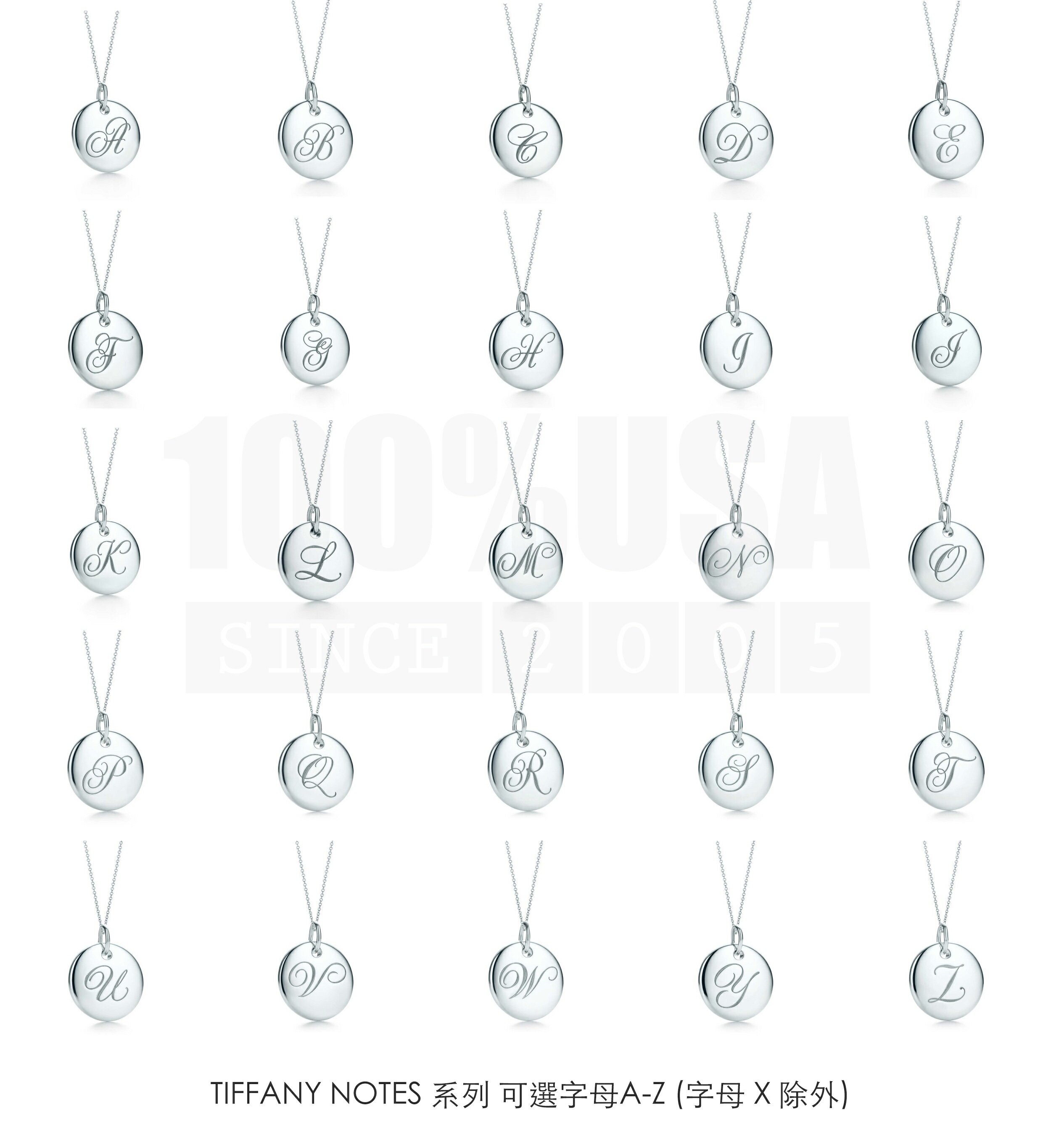 美國百分百【全新真品】Tiffany & Co. 項鍊迷你雙心形鍊墜純銀墜飾吊飾 