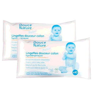 [COSCO代購4] W119692 Douce Nature 金盞花嬰幼兒用濕紙巾 40張 2入