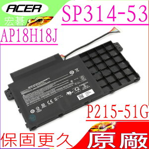 ACER AP18H18J 電池(原廠)-宏碁 Spin 3 SP314-53,SP314-53-32KJ,SP314-53-51VC,SP314-53-598C, TraveIMate P215-51G,TMP215-51G,2icp6/56/77