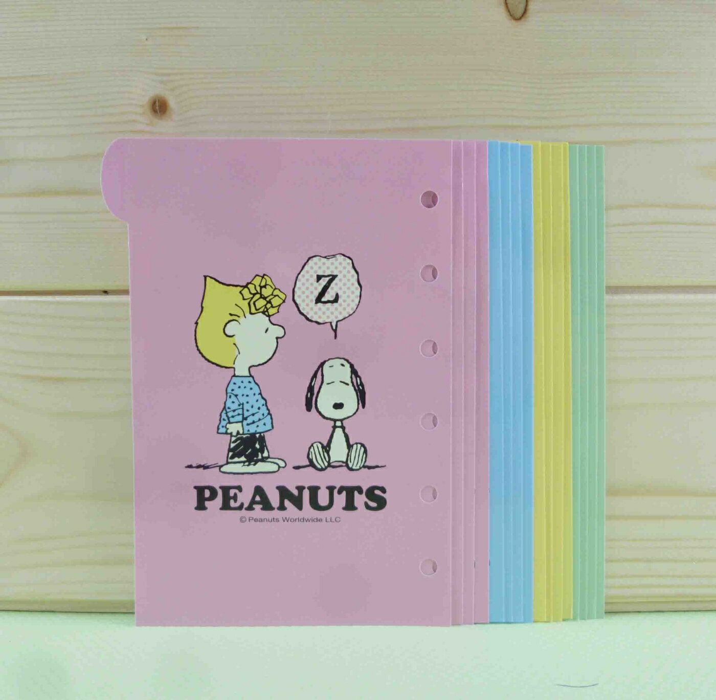 【震撼精品百貨】史奴比Peanuts Snoopy 貼紙本附夾-粉睡覺 震撼日式精品百貨