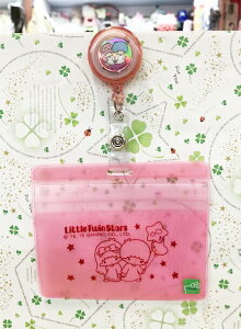 【震撼精品百貨】Little Twin Stars KiKi&LaLa 雙子星小天使 證件套組-星星#82605 震撼日式精品百貨