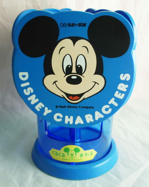 【震撼精品百貨】Micky Mouse 米奇/米妮 筆筒-藍【共1款】 震撼日式精品百貨