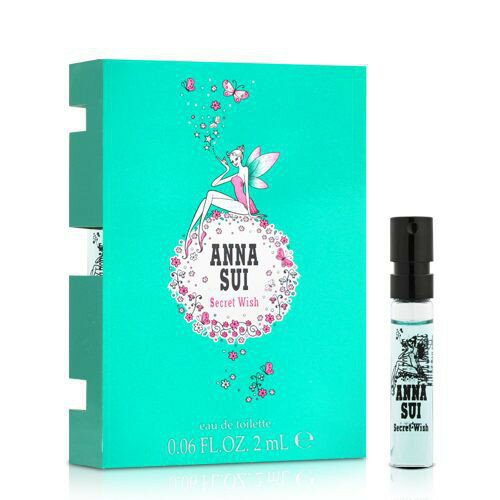 【原廠針管】ANNA SUI 安娜蘇許願精靈女性淡香水 2ml 噴式｜期間限定◆秋冬迷人香氛