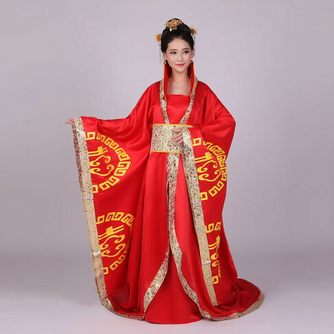 皇后娘娘裝古裝貴妃服裝女 中國風古代衣服女大唐貴妃裝公主 宮廷1入 0