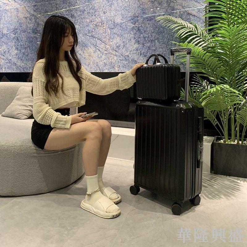 新款行李箱學生可愛拉桿箱大容量密碼箱男女旅行箱女子母箱皮箱