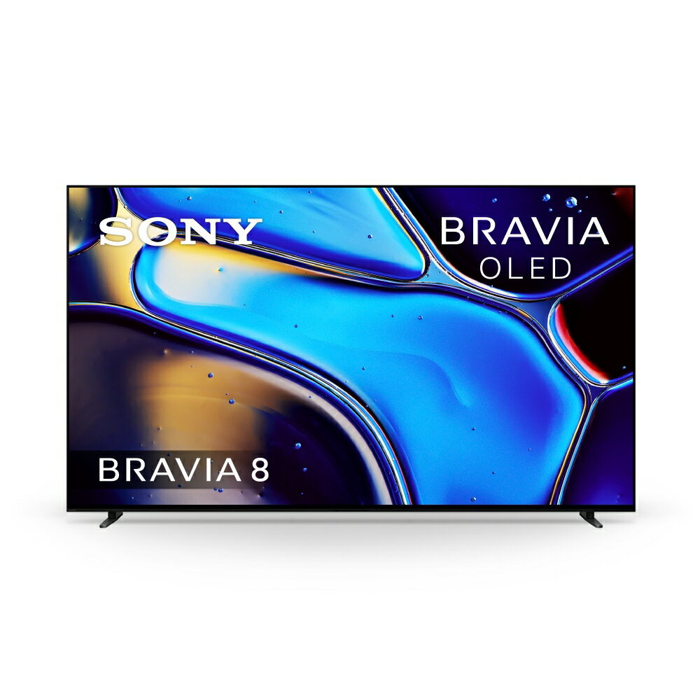 限期註冊送禮券5000 SONY 索尼 BRAVIA 8 77吋 OLED 4K HDR Google TV 顯示器 Y-77XR80 含基本安裝  偏遠地區費用另計