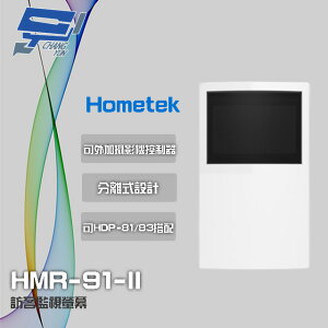 昌運監視器 Hometek HMR-91-II (替代HMR-92) 訪客監視螢幕 可與HDP-81/83搭配【全壘打★APP下單跨店最高20%點數回饋!!】