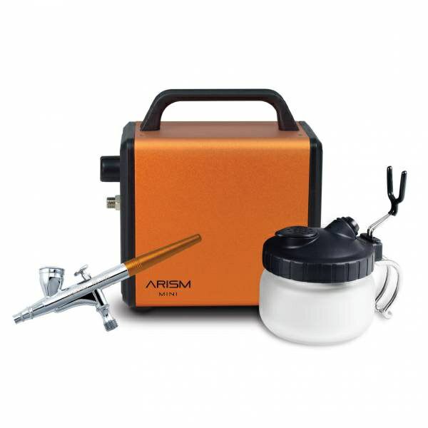 【鋼普拉】含噴筆 漢弓 sparmax ARISM Mini Kit 噴筆套組 空壓機 + 0.4mm 模型噴筆 HB040
