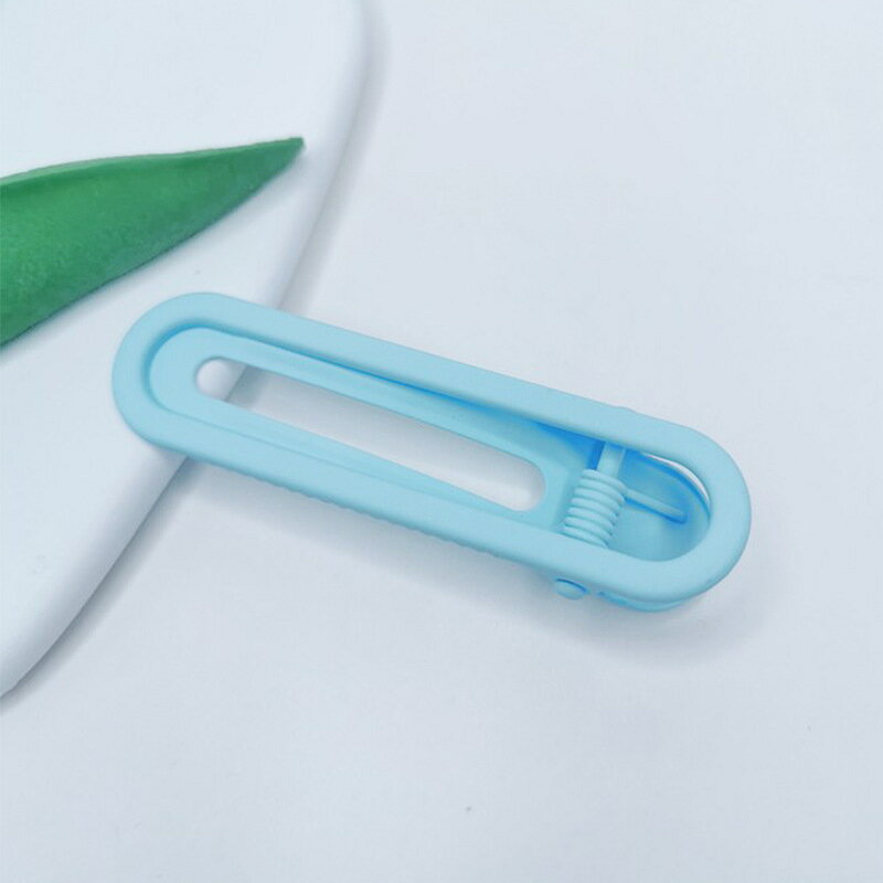 【台灣現貨】時尚配件 髮飾 髮夾 鯊魚夾 大嘴夾 邊夾  ins風糖果色髮夾女側邊夾鴨嘴夾bb夾小發卡子甜美劉海夾子頭飾 9