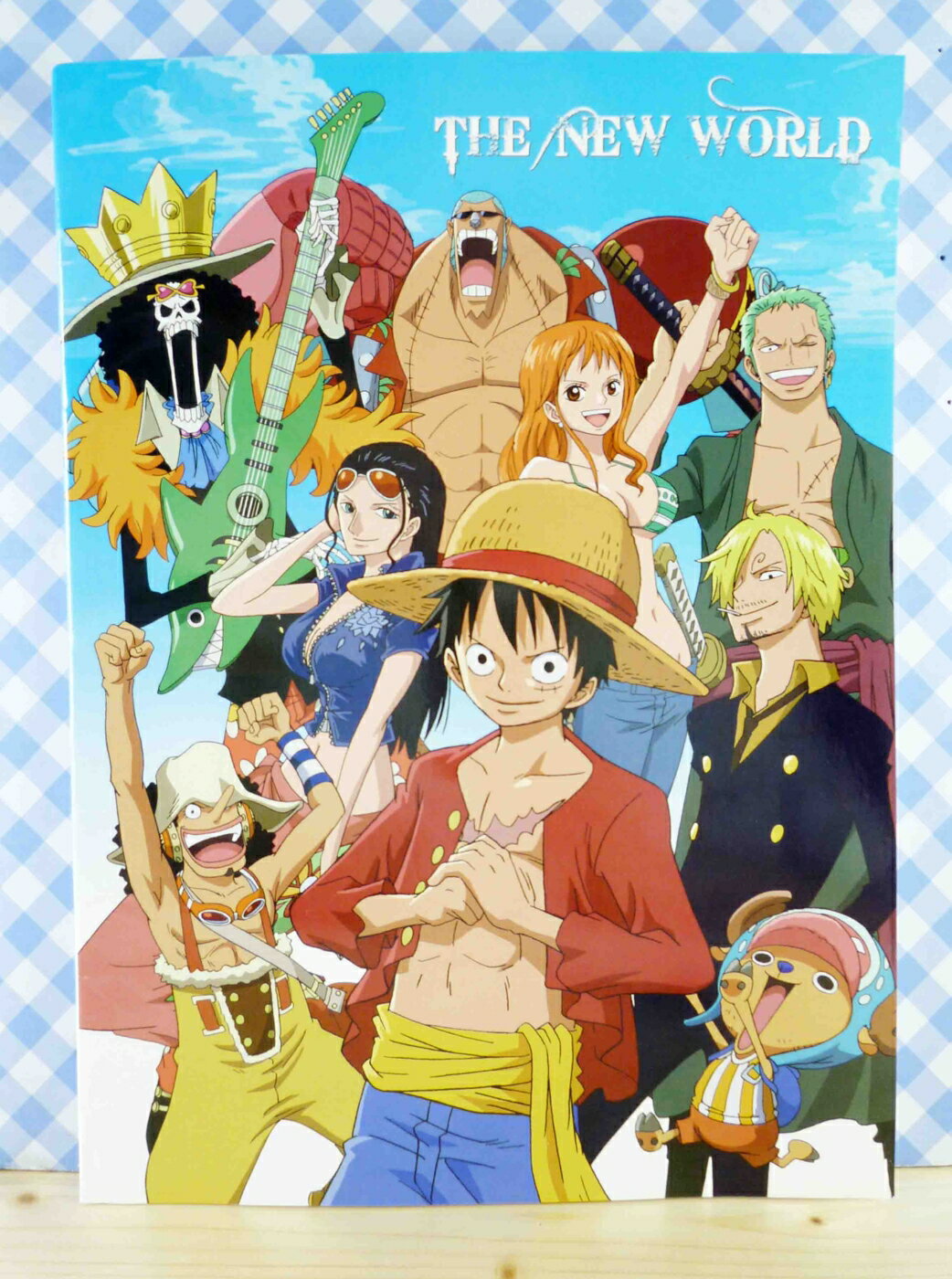 【震撼精品百貨】One Piece 海賊王 筆記本-人物圖案 震撼日式精品百貨