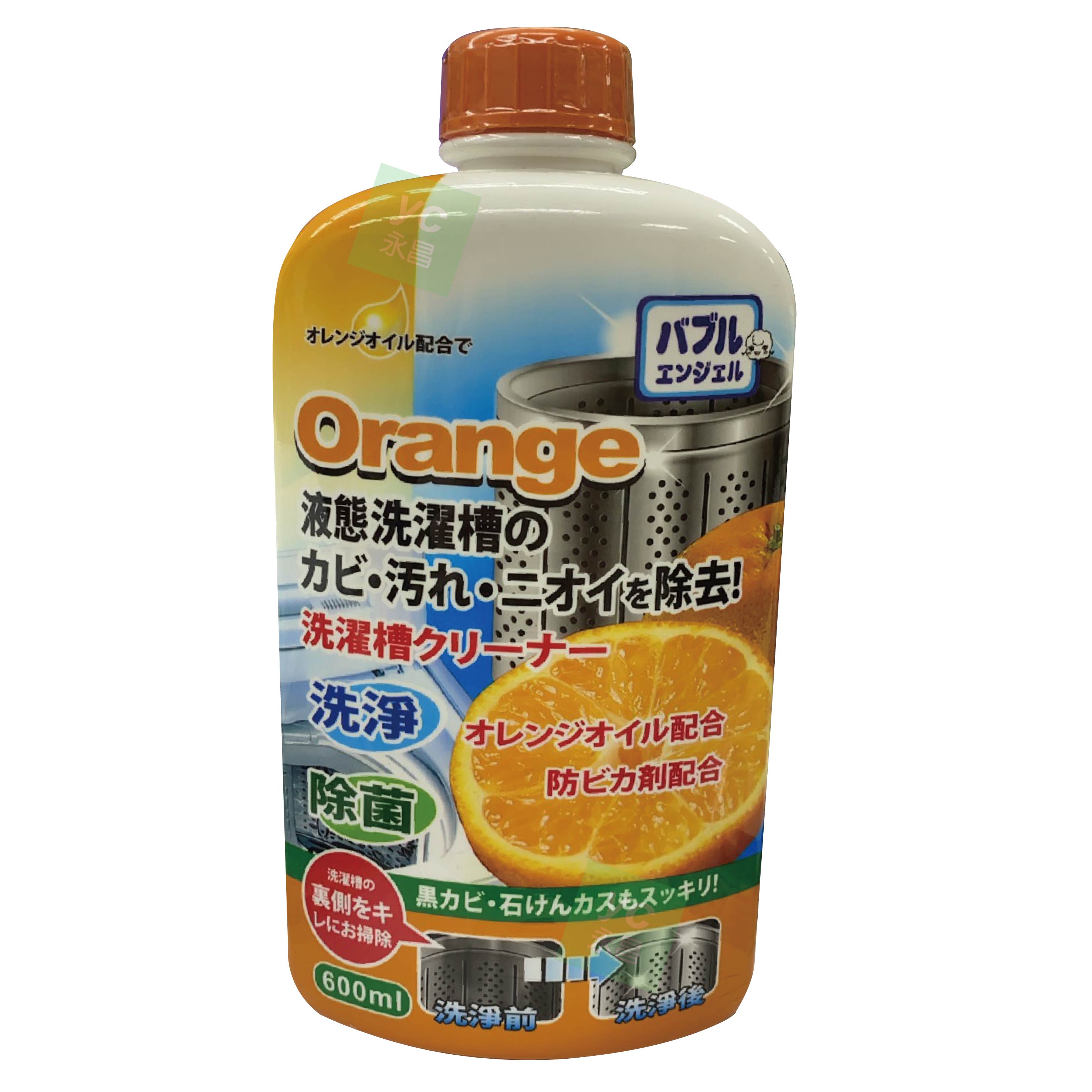VU6 日本Orange橘油 液態 洗衣槽 專用 清洗劑 / 瓶 4560364218405