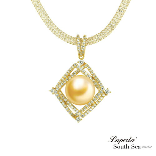 大東山珠寶 璀璨之星 頂級南洋金珍珠項鍊 極致閃耀