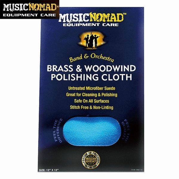 Music Nomad (MN730) 銅管木管我都管超細纖維布/擦琴布【唐尼樂器】