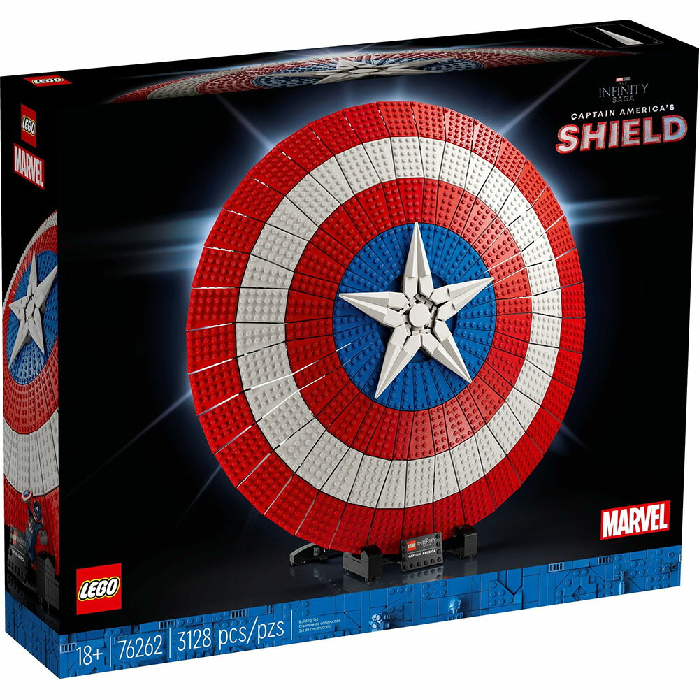 樂高LEGO 76262 SUPER HEROES 超級英雄系列 Captain America's Shield