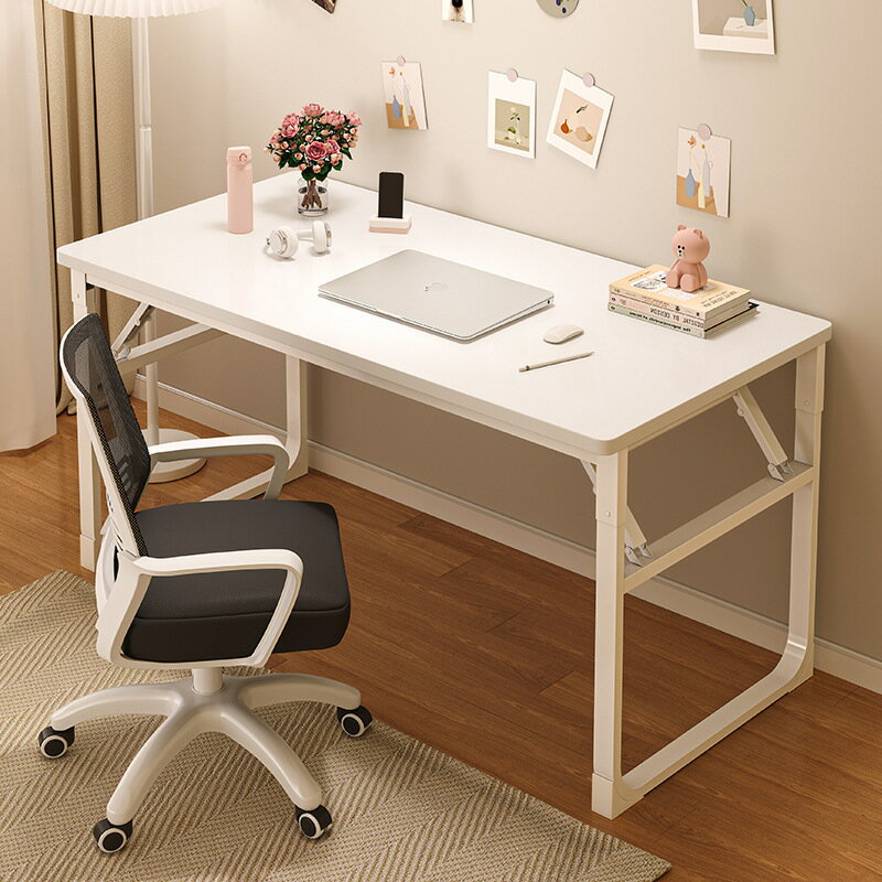 APP下單享點數9% 實木窄書桌家用小戶型靠墻40/50cm寬電腦桌臥室簡約初中生寫字桌