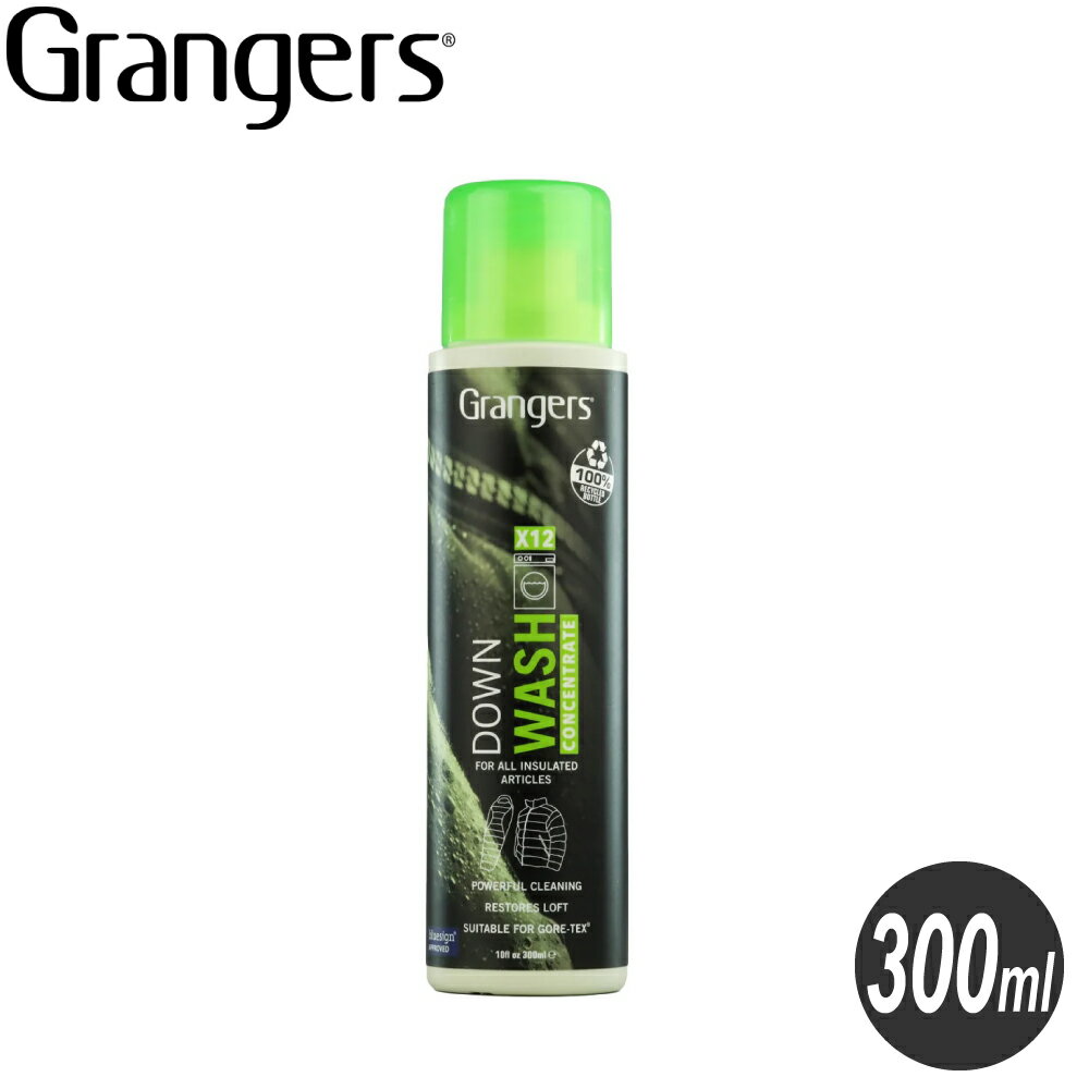【Grangers 英國 羽絨清潔洗劑-蓬鬆&活化防潑300ml】GRF200/登山/衣物清潔劑/洗滌劑