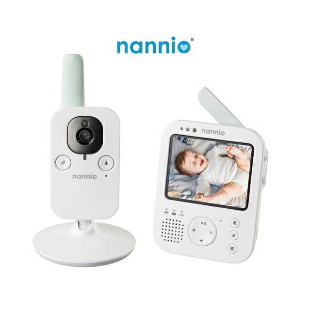 Nannio 3.5吋寶寶攝影機｜視頻機｜寶寶監控器｜遠端視訊機【六甲媽咪】