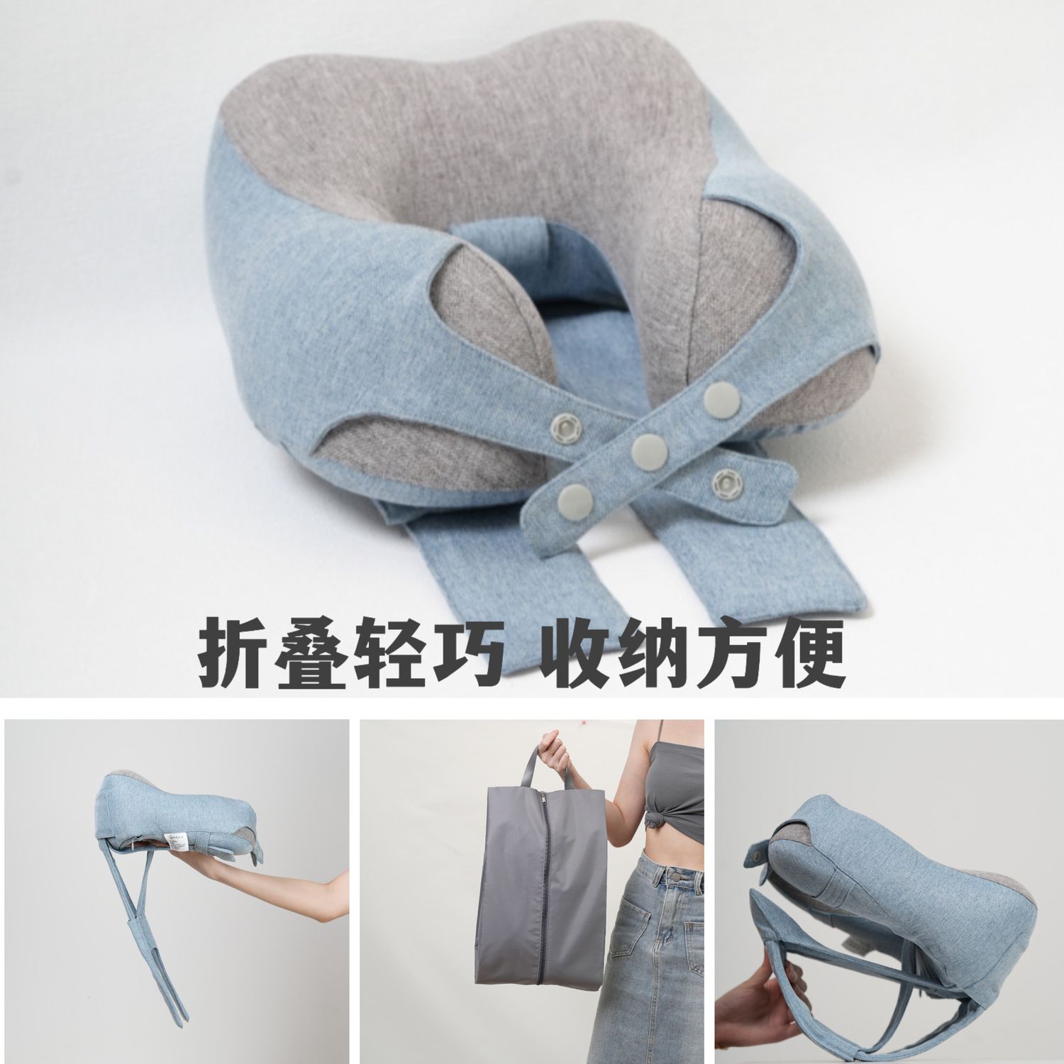 臺灣公司貨 最低價 免運 午睡辦公室成人午休學生趴睡靠枕枕頭睡覺神器u型工位午休枕女生