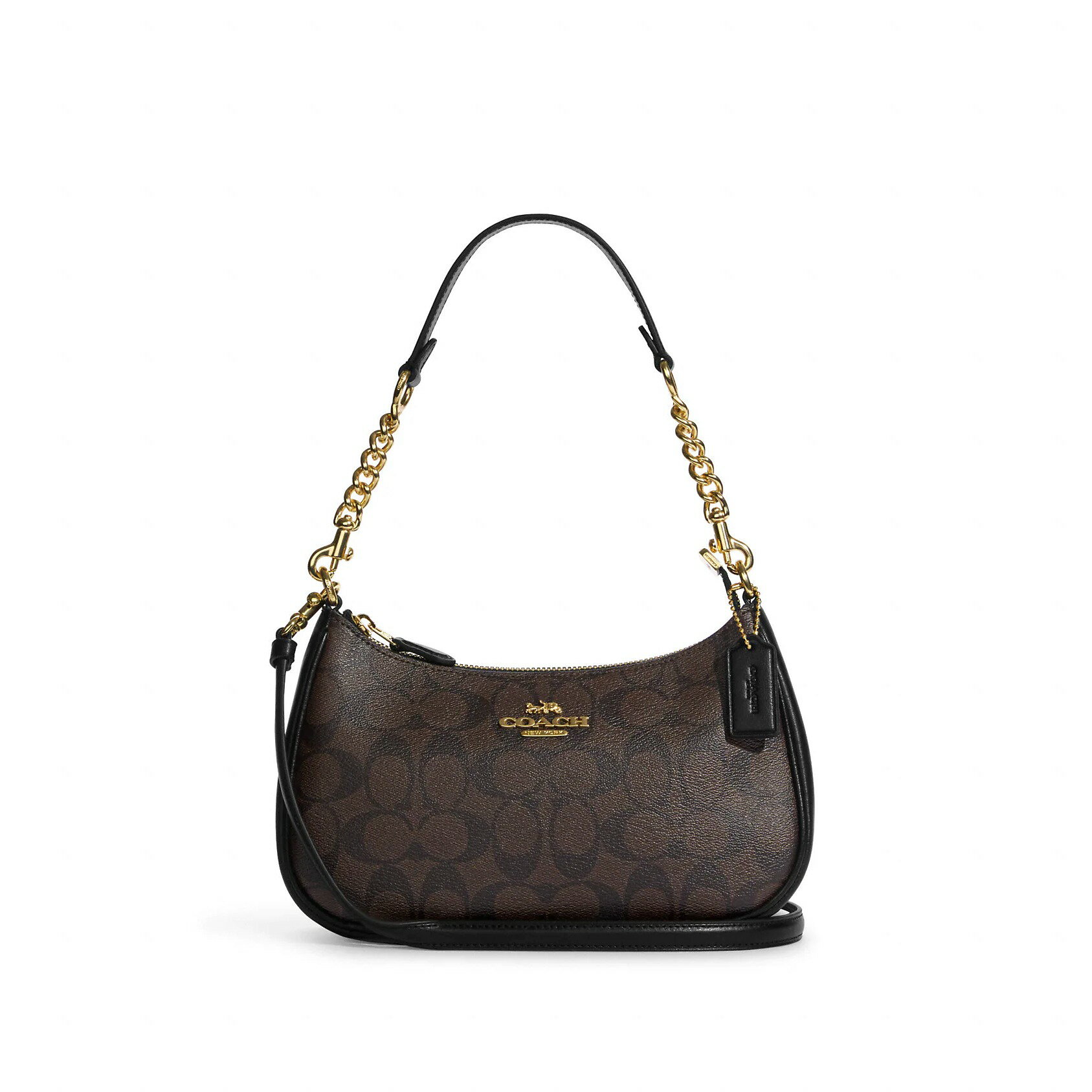 精選★COACH Teri 拼色月牙麻將手提單肩包 CA548(預購)~【夏日美包★菲尼斯 國際精品↘3折起】 1