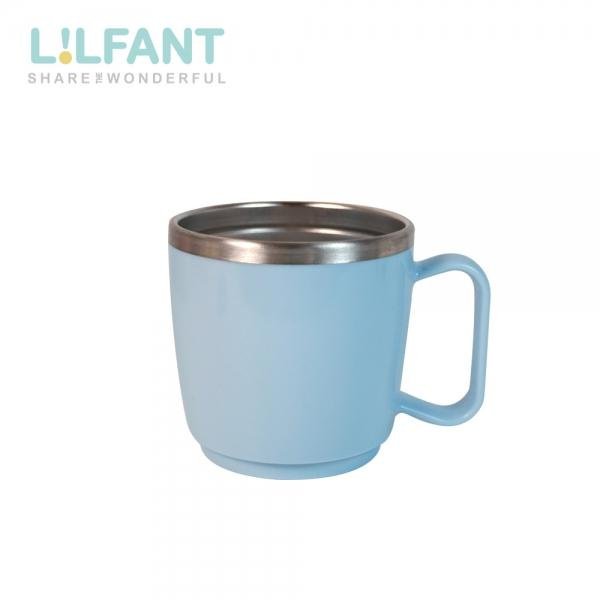 LILFANT不鏽鋼兒童水杯(260ml)藍(8809639570845) 255元