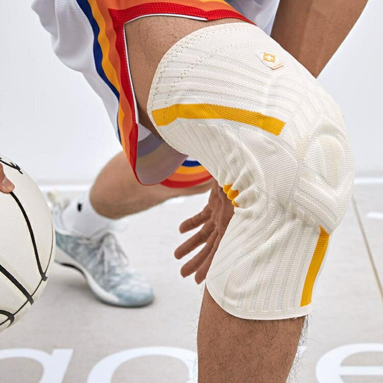 專業籃球運動護膝男女半月板跑步護具裝備膝蓋關節訓練護腿套 【麥田印象】